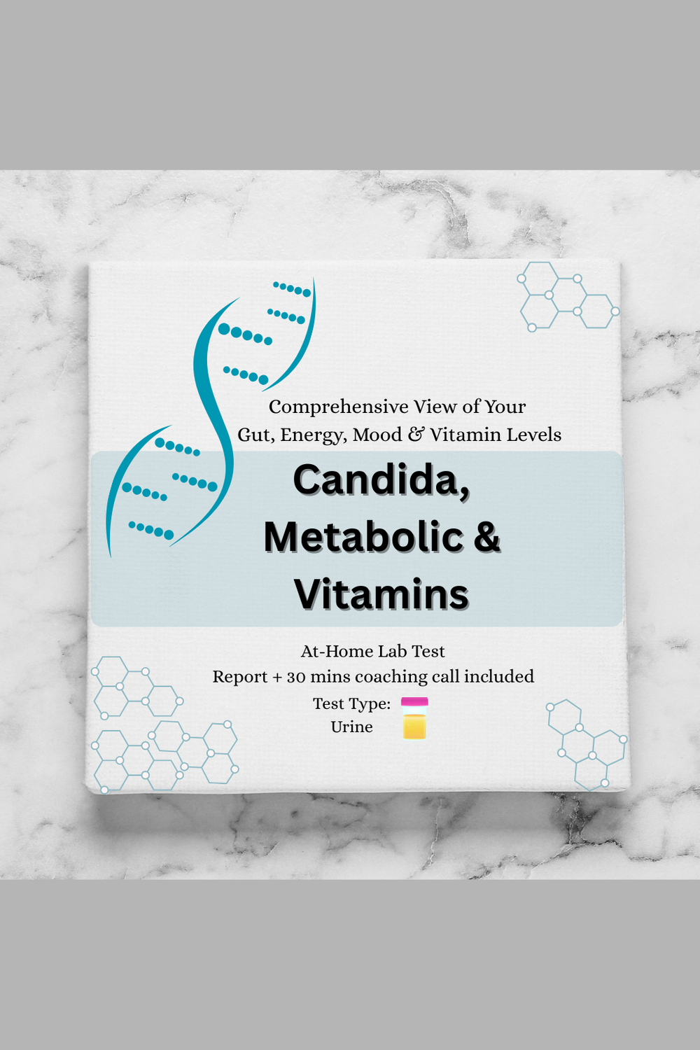 Candida, Metabolic & Vitamins Test (OAT test)
