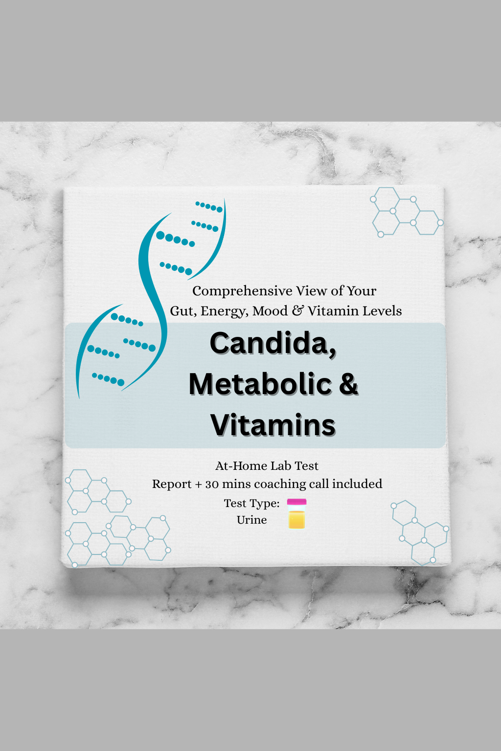 Candida, Metabolic & Vitamins Test (OAT test)
